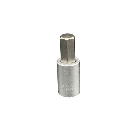 DURSTON MANUFACTURING HEX BIT 9/16" SATIN CHROME 1/2 SQ DR BIT VIHSS-9-16